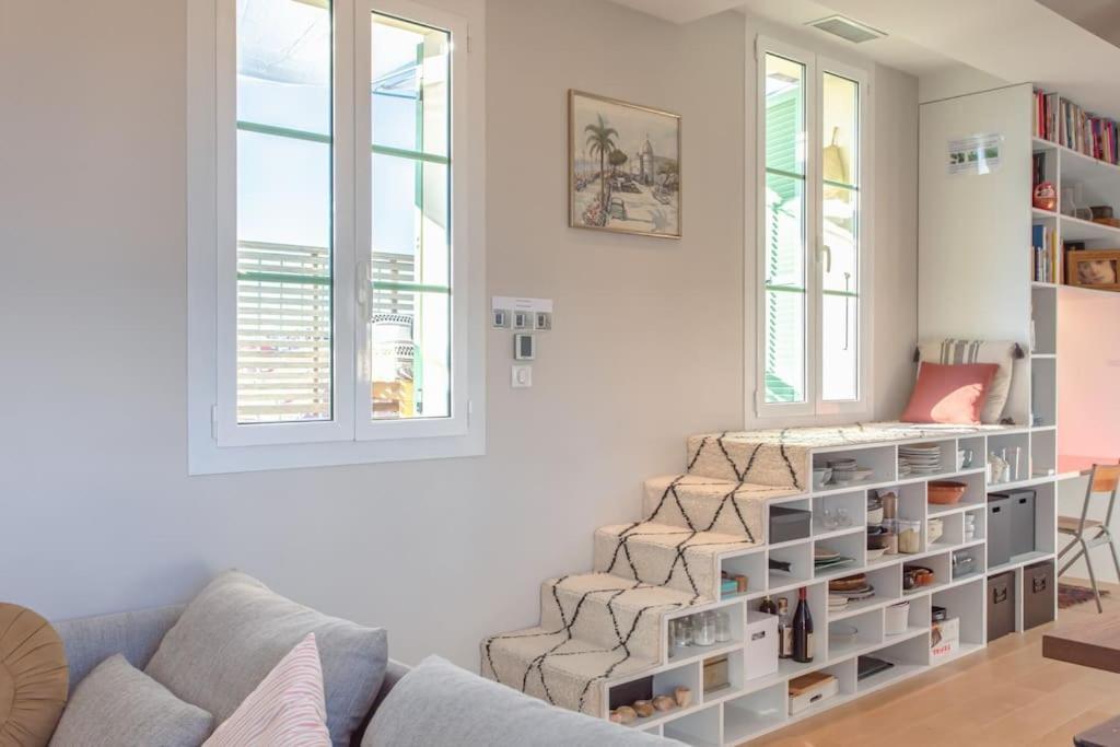 #9 Opera'S Duplex Panoramic Sea View Terrace & Ac 1Min To Beach Nice Exteriör bild