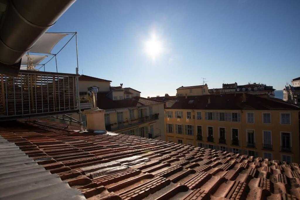 #9 Opera'S Duplex Panoramic Sea View Terrace & Ac 1Min To Beach Nice Exteriör bild