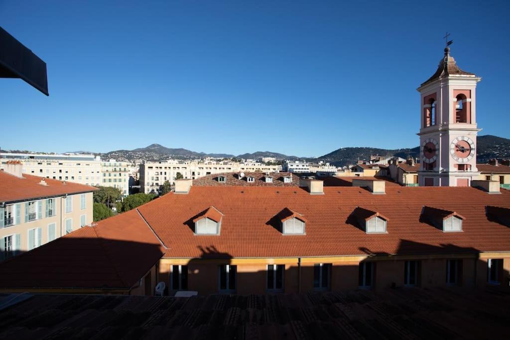 #9 Opera'S Duplex Panoramic Sea View Terrace & Ac 1Min To Beach Nice Exteriör bild